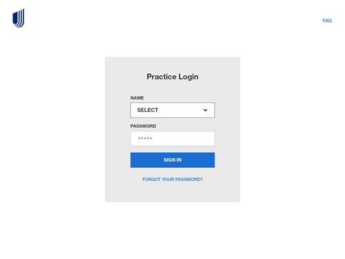 Practice Login