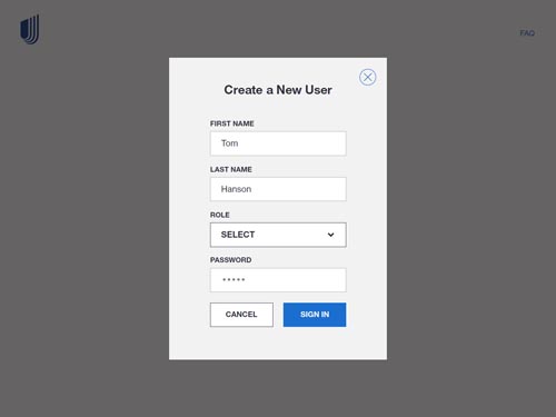 Create a New User