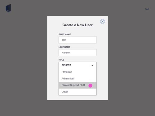 Create a New User
